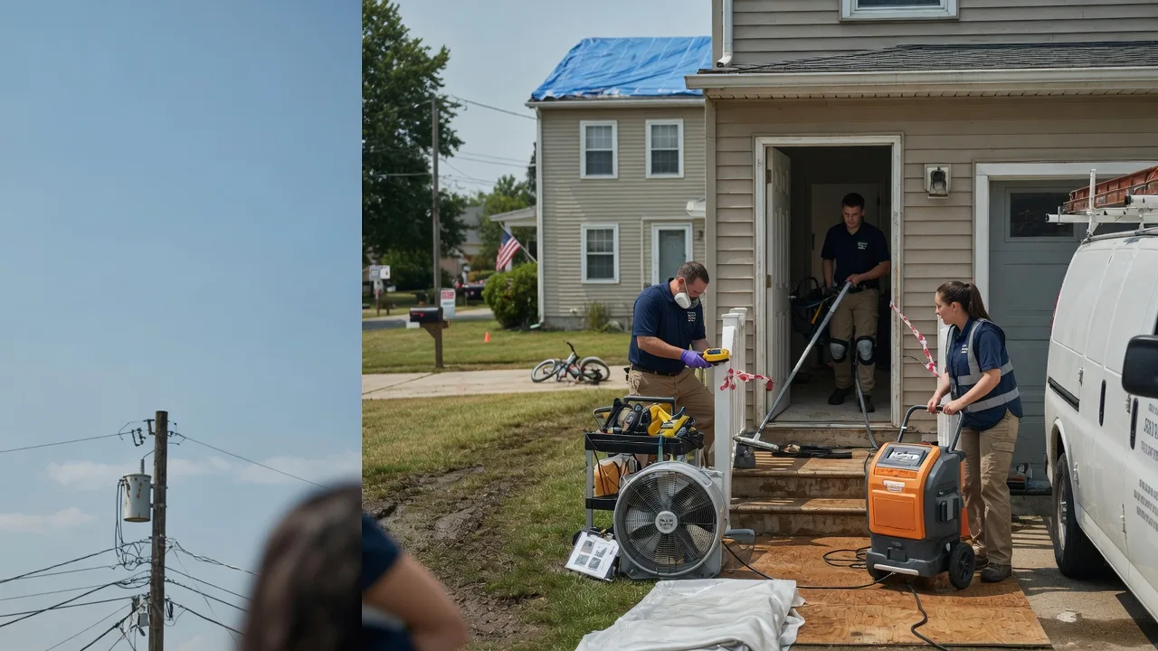 Water Damage Repair in Middlebury Center, PA near me
